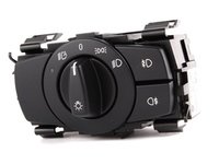European Headlight Switch - Black