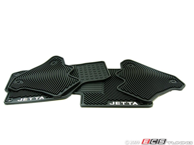 ES3663 ZVW179004A VW Jetta Rubber Monster Floor Mats Set of four