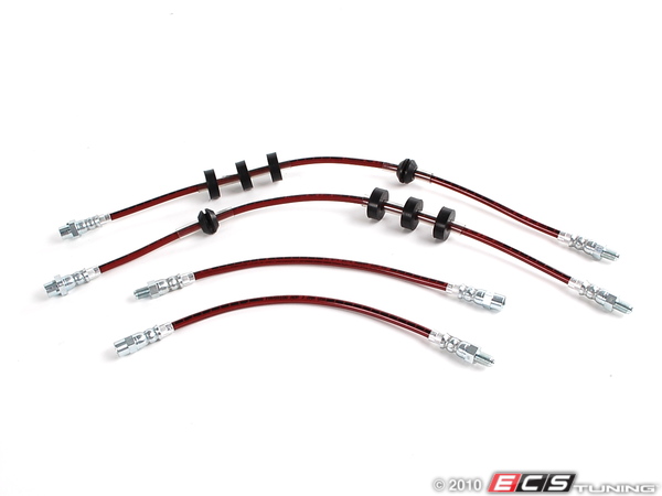 Exact-Fit Stainless Steel Brake Line - Complete Kit