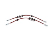 Exact-Fit Stainless Steel Brake Line - Complete Kit