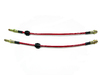 ECS Exact-Fit Stainless Steel Brake Lines - Front