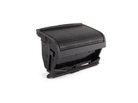 Rear Ashtray - Schwarz/Chrome