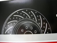 Cross Drilled  Slotted Brake Rotors - Pair (260x12)